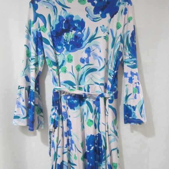 Lilly Pulitzer M Misha Wrap Dress Sweet Pea - Picture 7 of 8